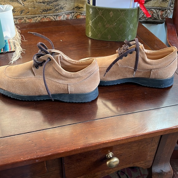 Vintage Fieramosca suede tie shoes, size 39, 9. - Picture 8 of 8